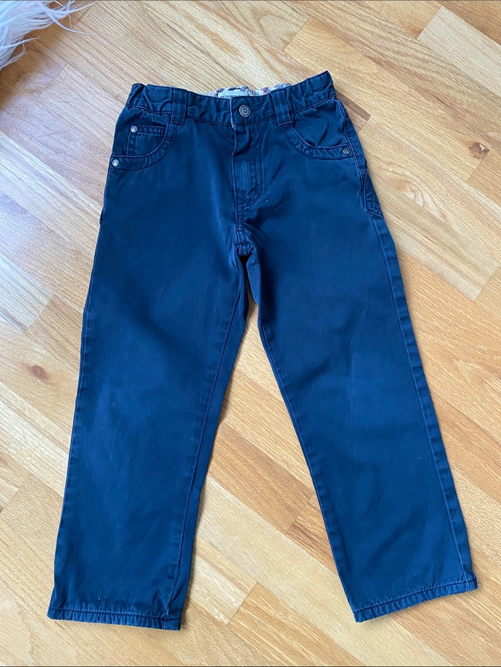 Burberry Black Kids Casual Pants